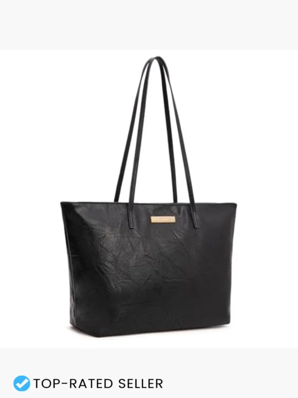 Medium Tote Bag Women Shoulder Handbag Zip Lightweight Everyday Purse Work